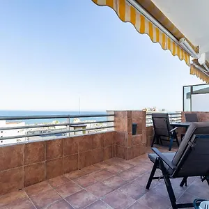 Vistas Azules -- Remodeled, Large Terrace, Spectacular Ocean Views&beach Level Access Apartamento Torremolinos